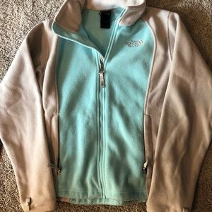 The north face full zip fleece